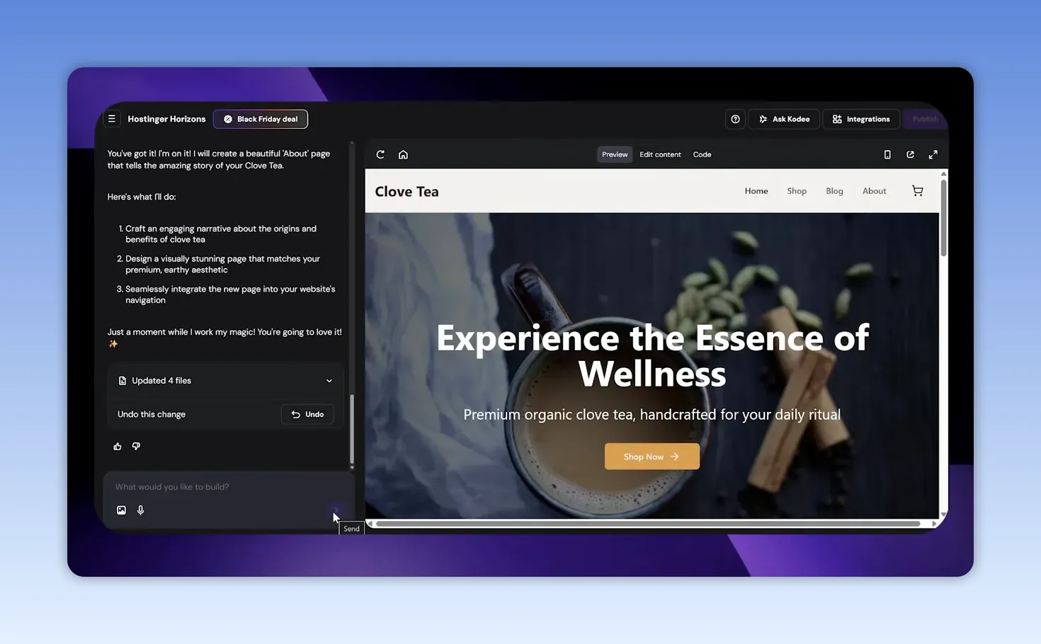 So sánh AI website builder: Hostinger, Wix, IONOS, Framer
