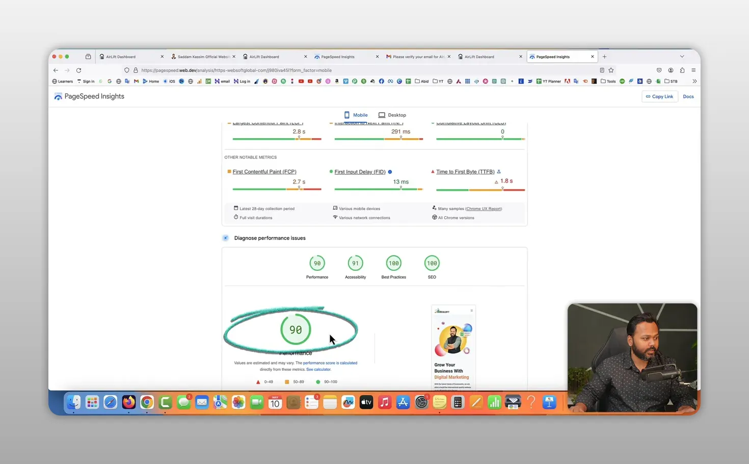 Tối ưu tốc độ WordPress với Airlift để cải thiện điểm PageSpeed
